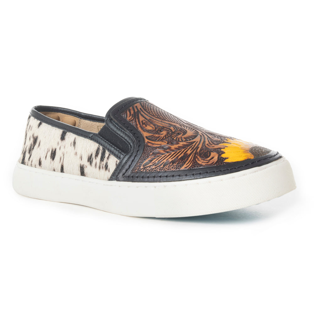 Nehard Western Hand-Tooled Sneakers - MyraUSA