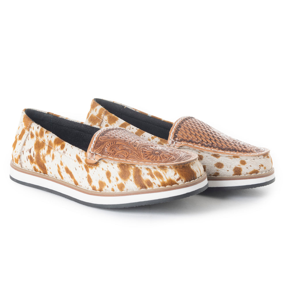Electraun Western Hand-Tooled Sneakers - MyraUSA