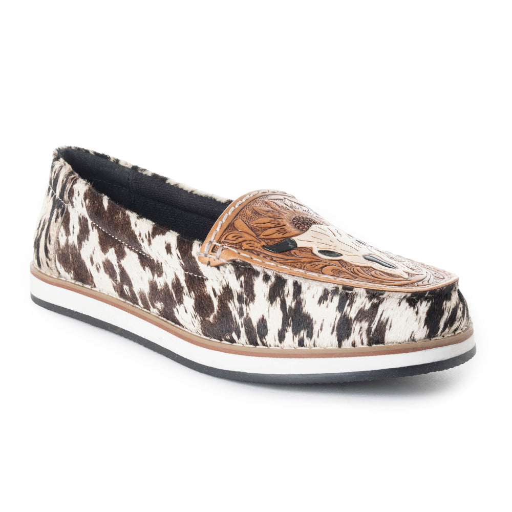 Neutraun Western Hand-Tooled Sneakers - MyraUSA