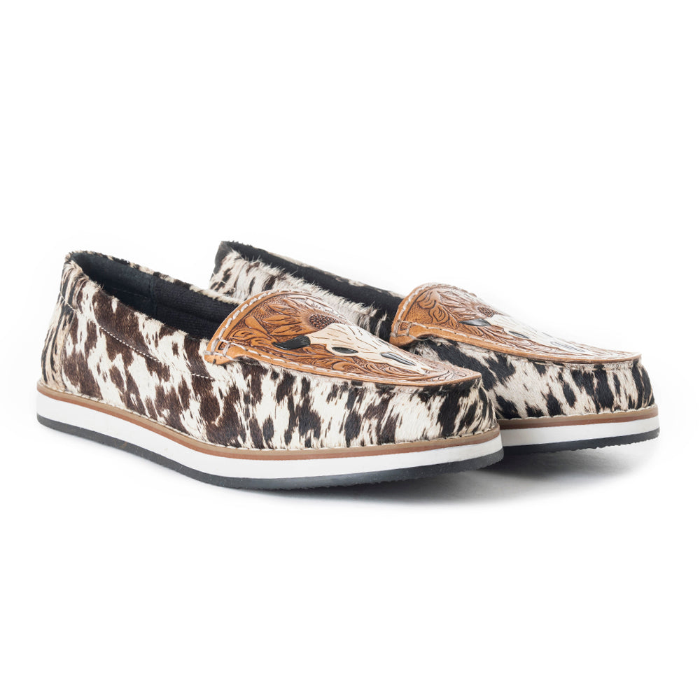 Neutraun Western Hand-Tooled Sneakers - MyraUSA