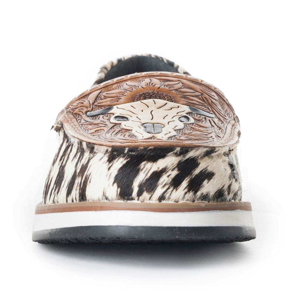 Neutraun Western Hand-Tooled Sneakers - MyraUSA