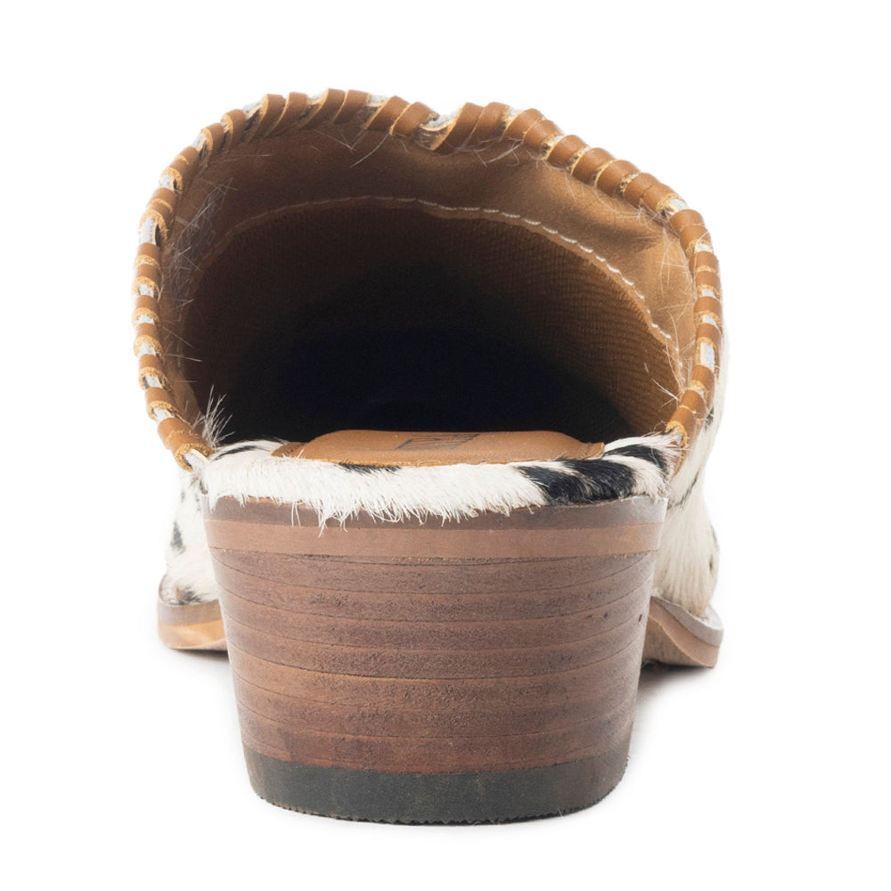 Heely Western Hand-Tooled Mules - MyraUSA