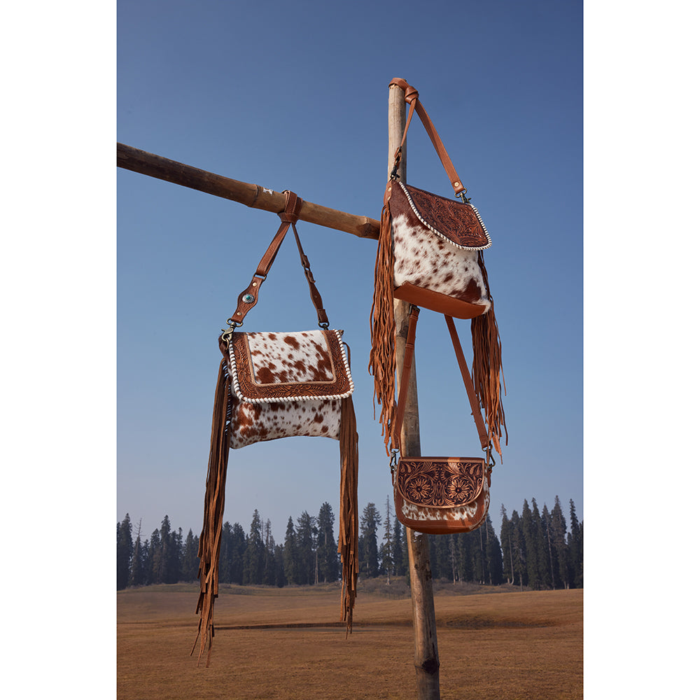 Chaithra Hand-Tooled Bags - MyraUSA