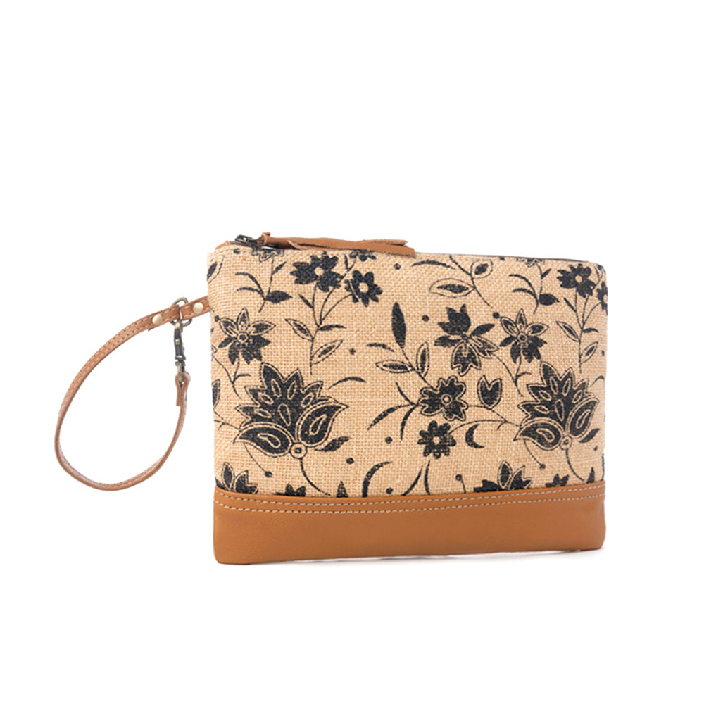 Tazzie Floral Pouch - Myra USA