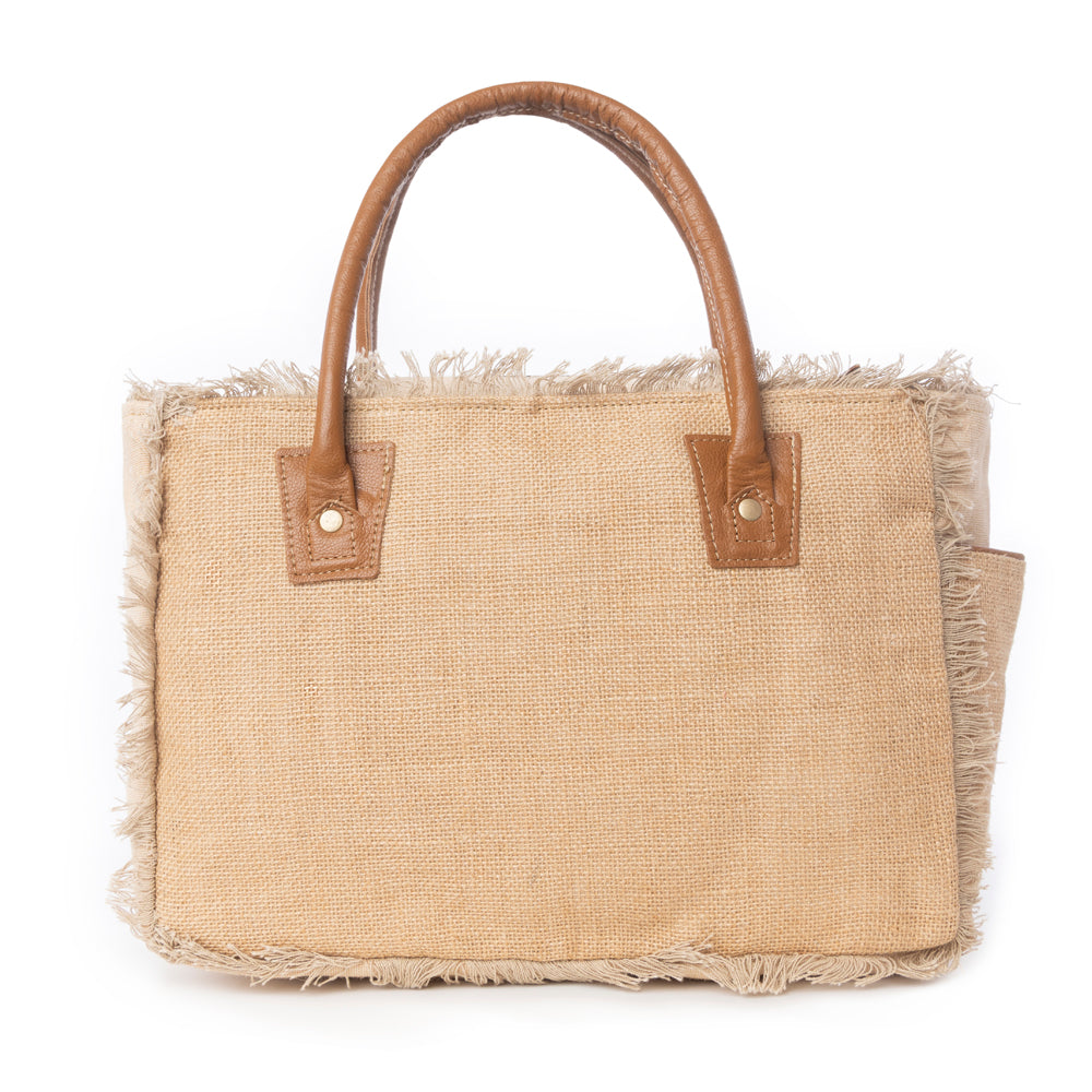 Sel De Mer Frayed Trim Small & Crossbody Bag - Myra USA