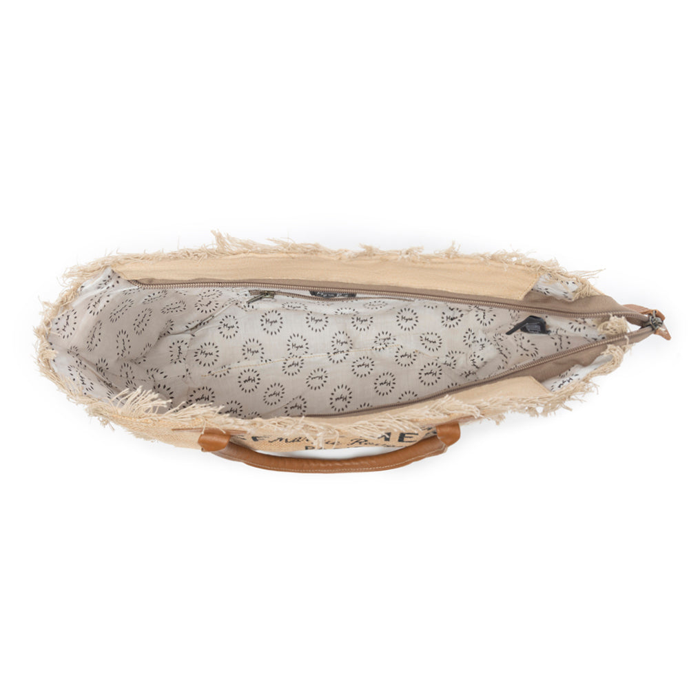 Sel De Mer Frayed Trim Small & Crossbody Bag - Myra USA