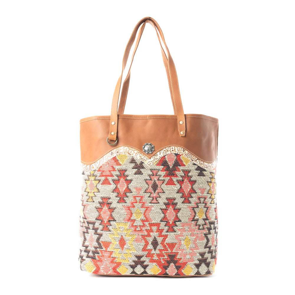 Desert Bloom Tall Tote Bag - Myra USA