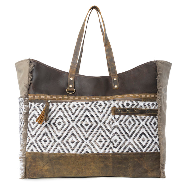 Sand Weaver Weekender Bag - Myra USA