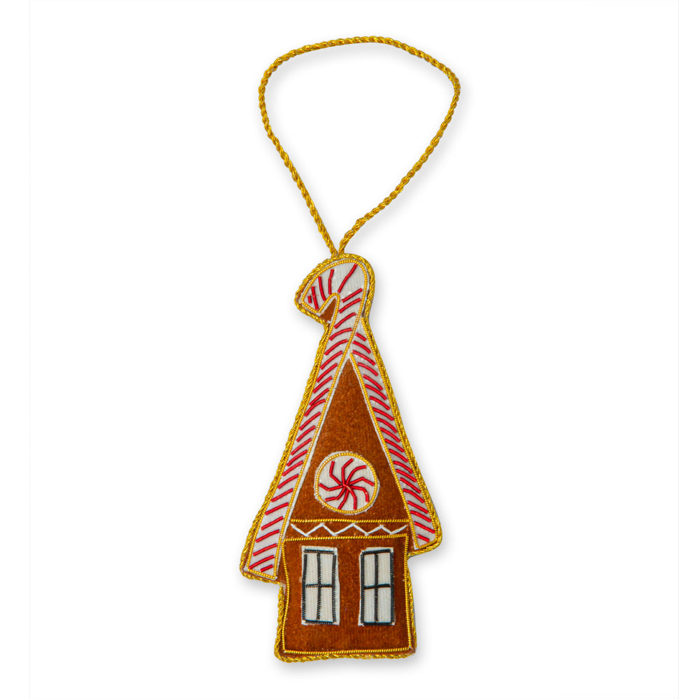 Sweet Dream Gingerbread House Ornament - Myra USA