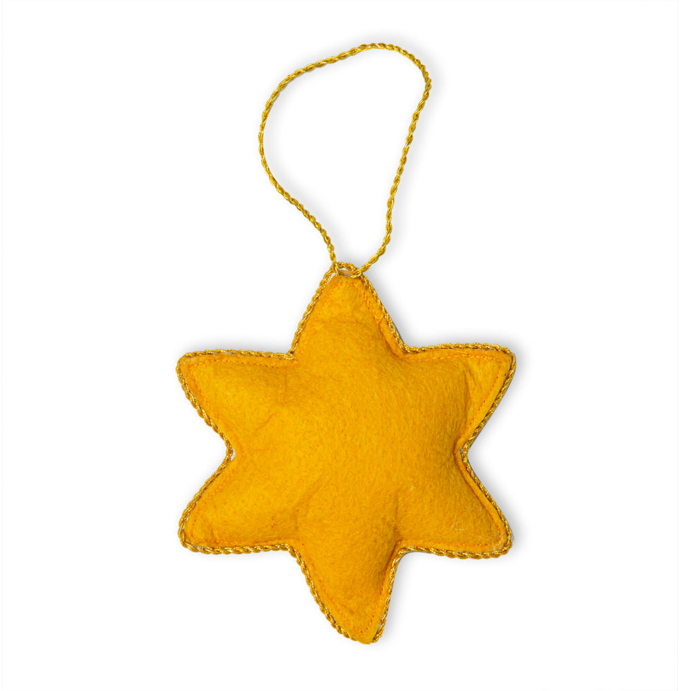 Jeweled Braid Trim Holiday Star - Myra USA
