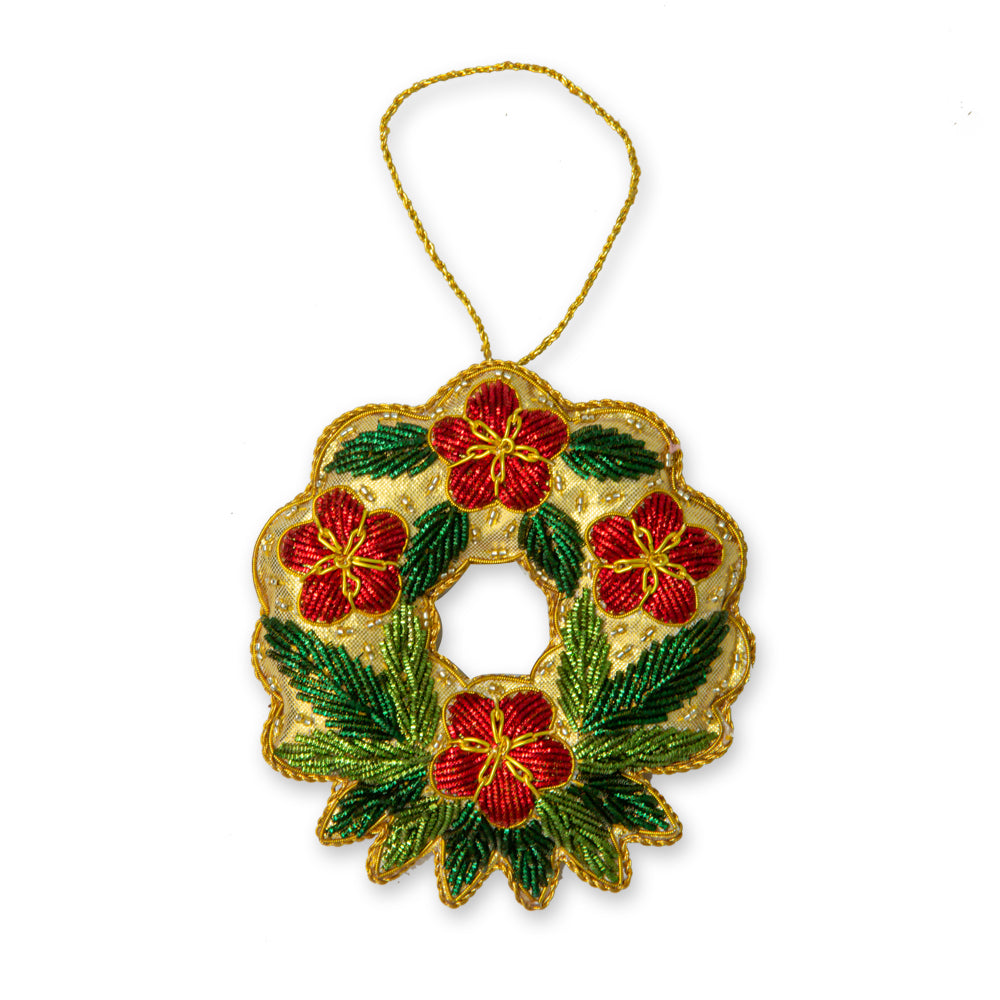 Welcome Home Wreath Ornament - Myra USA