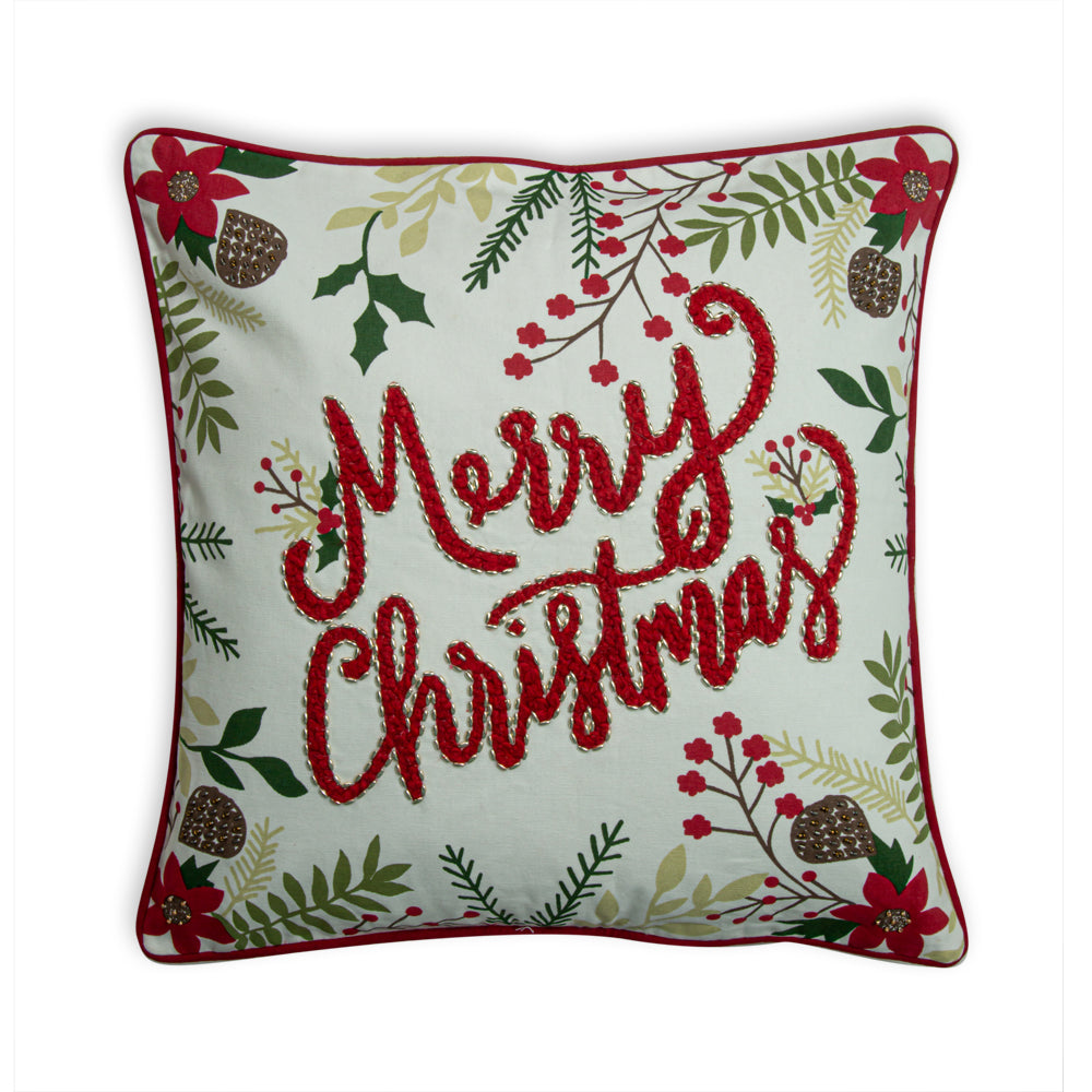 Merry Christmas Vintage Memories Pillow - Myra USA