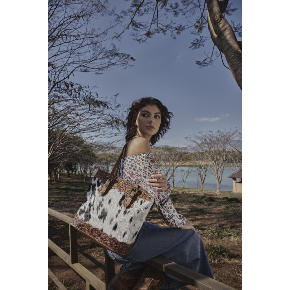 Rio Hand-Tooled Bag - Myra USA