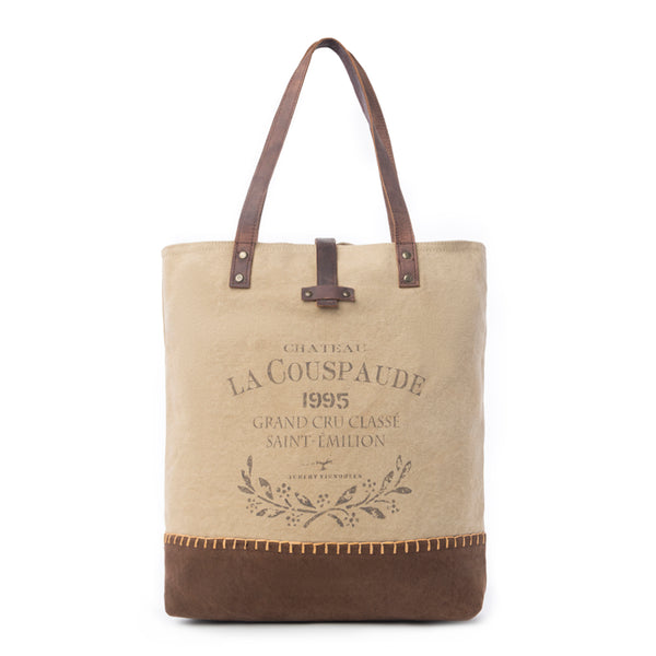 La Couspaude Vintage-Look Tote Bag - Myra USA