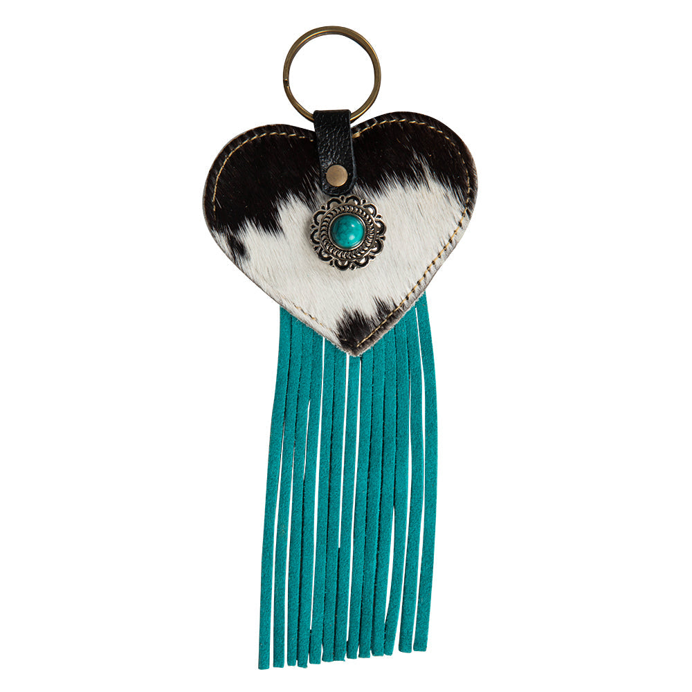 Priceless Love Hairon Hide Key Fob - Myra USA