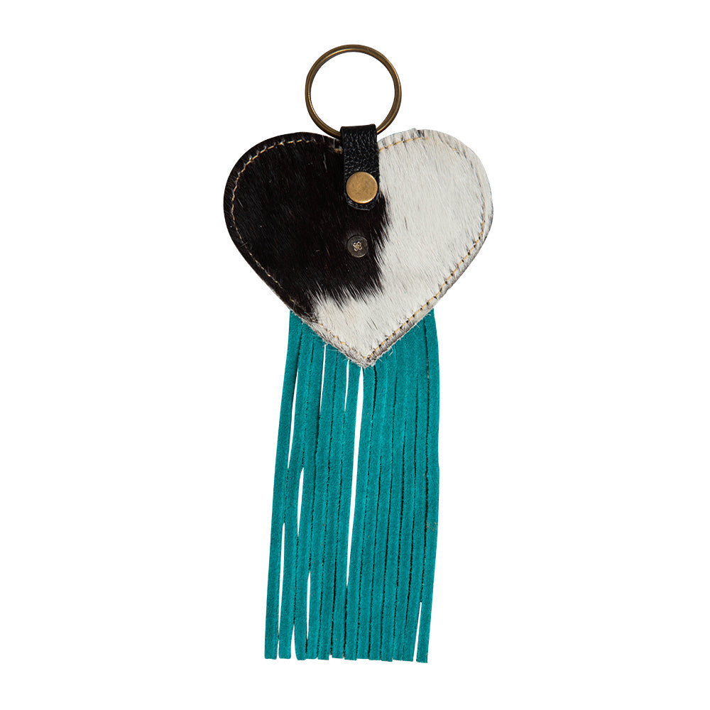 Priceless Love Hairon Hide Key Fob - Myra USA