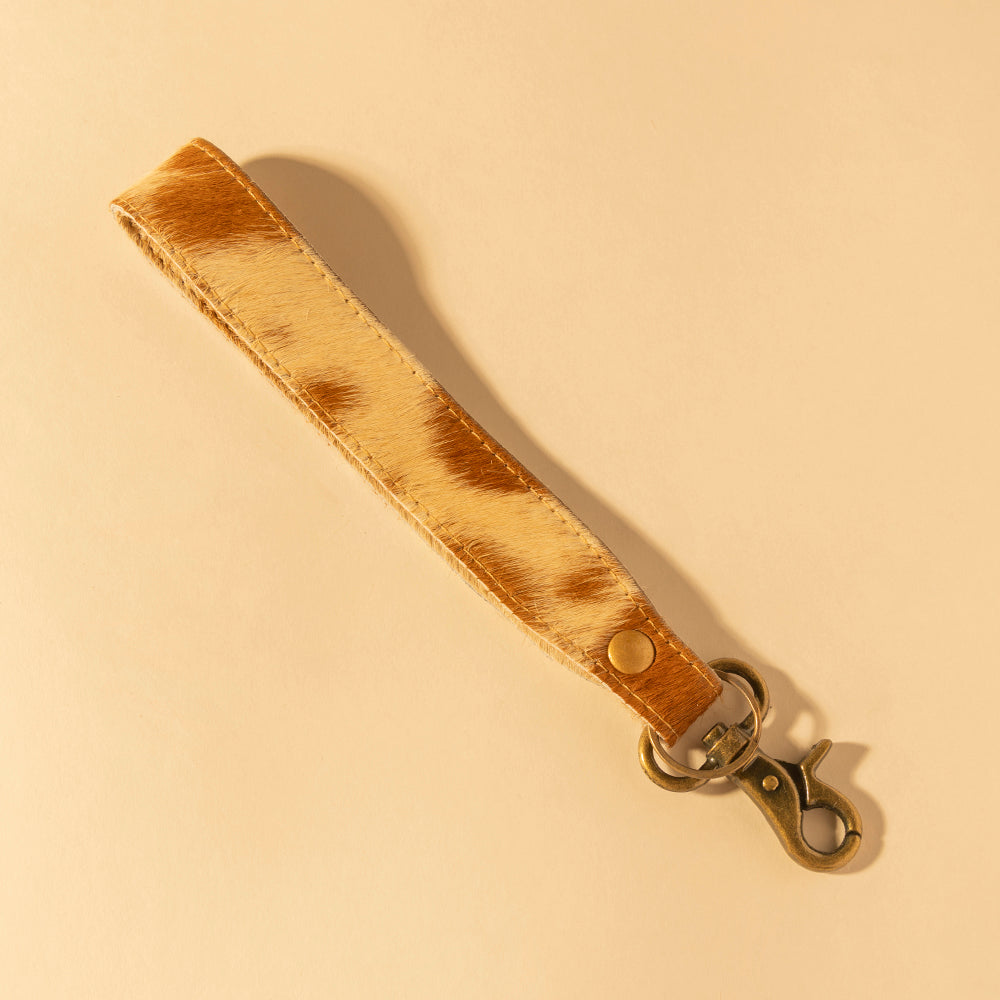 Quiet Sundown Hairon Hide Key Fob