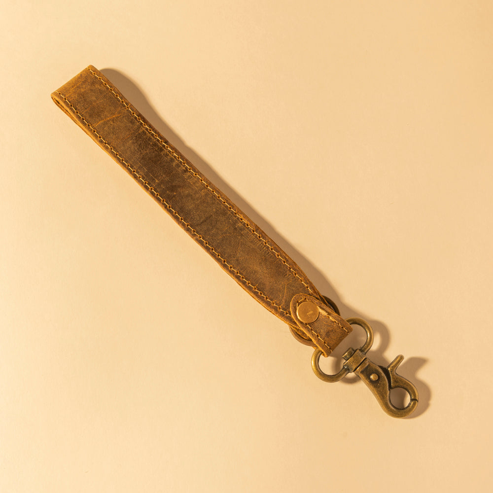Cartwright Leather Key Fob - Myra USA