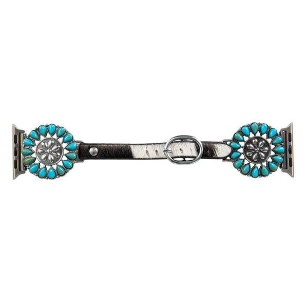 Vista Dreams Hair-On Hide Watch Band - Myra USA