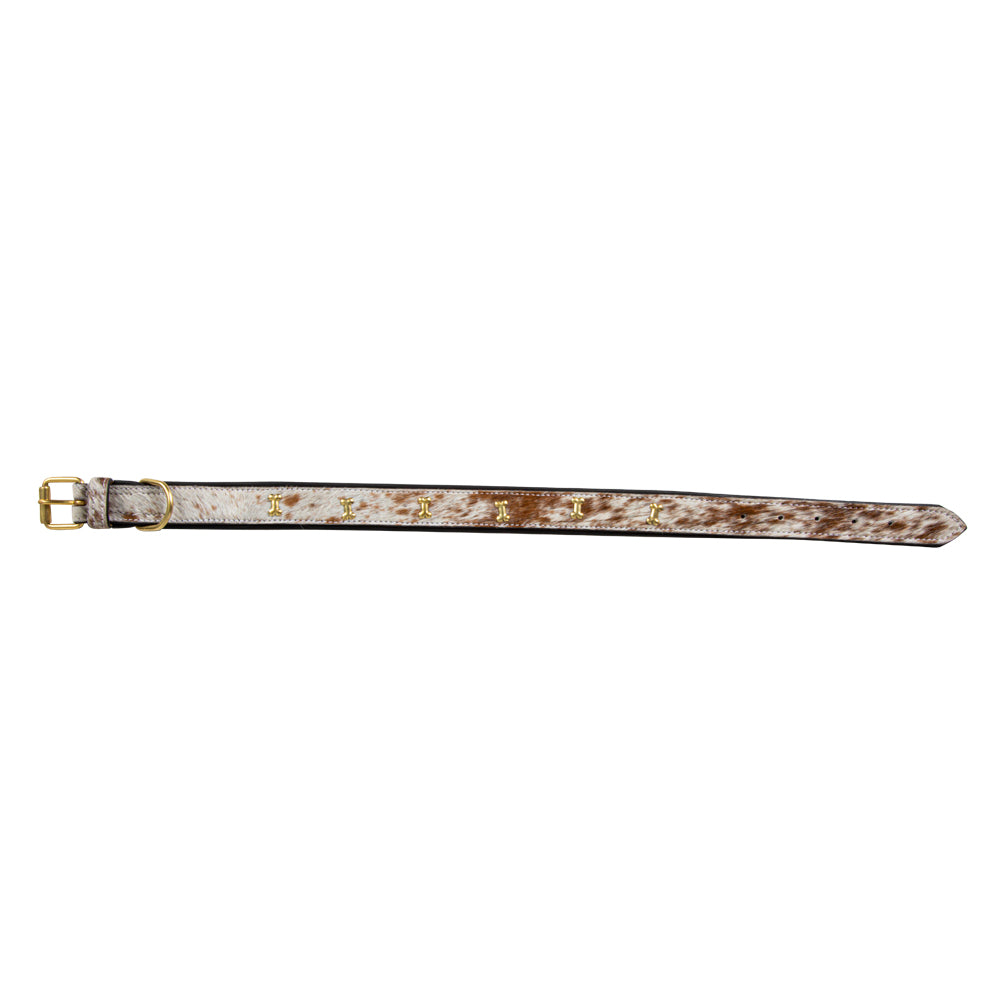 Chissum Hair-On Hide Dog Collar - Myra USA