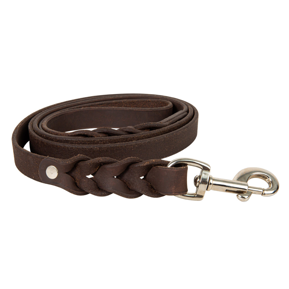 Adventurer Leather Dog Leash - Myra USA