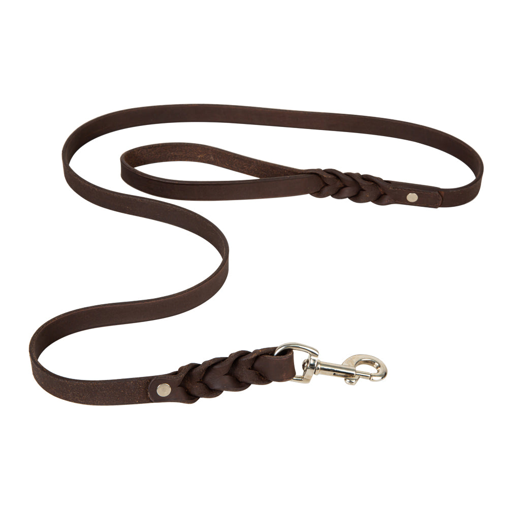 Adventurer Leather Dog Leash - Myra USA