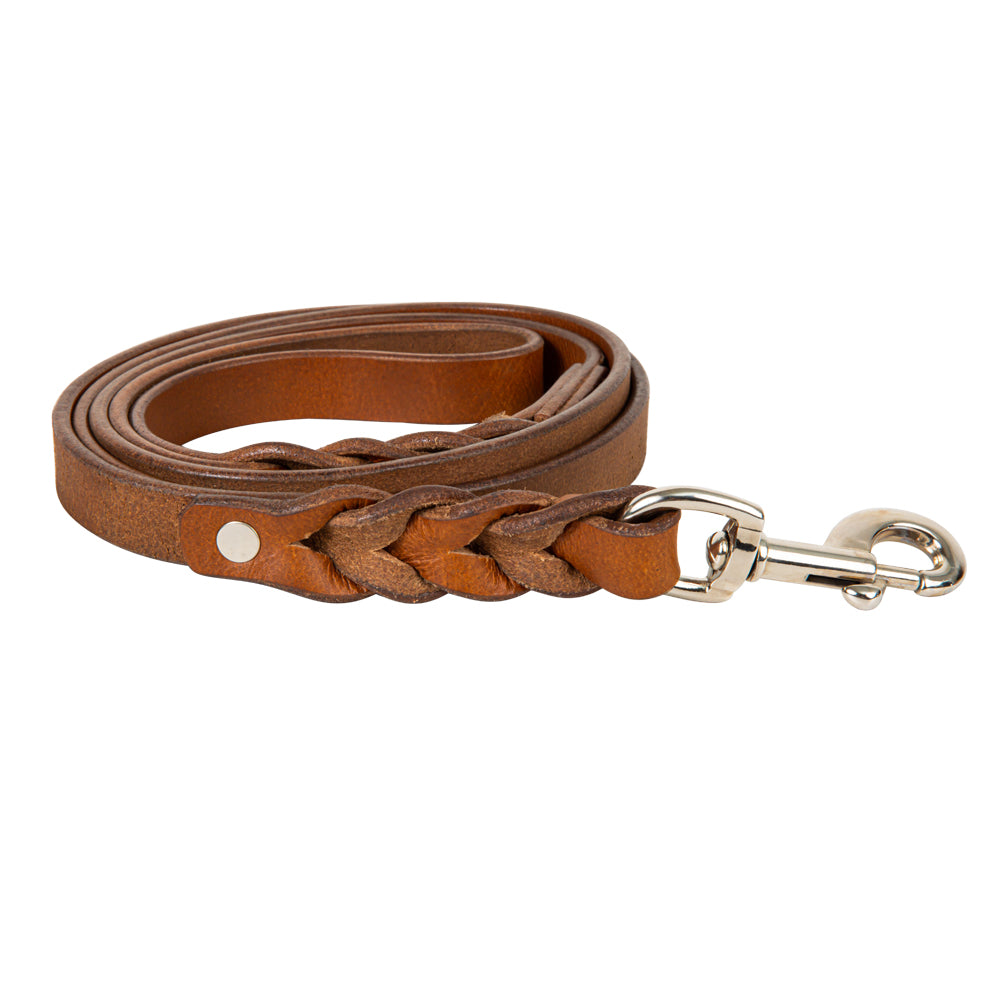 Explorer Leather Dog Leash - Myra USA