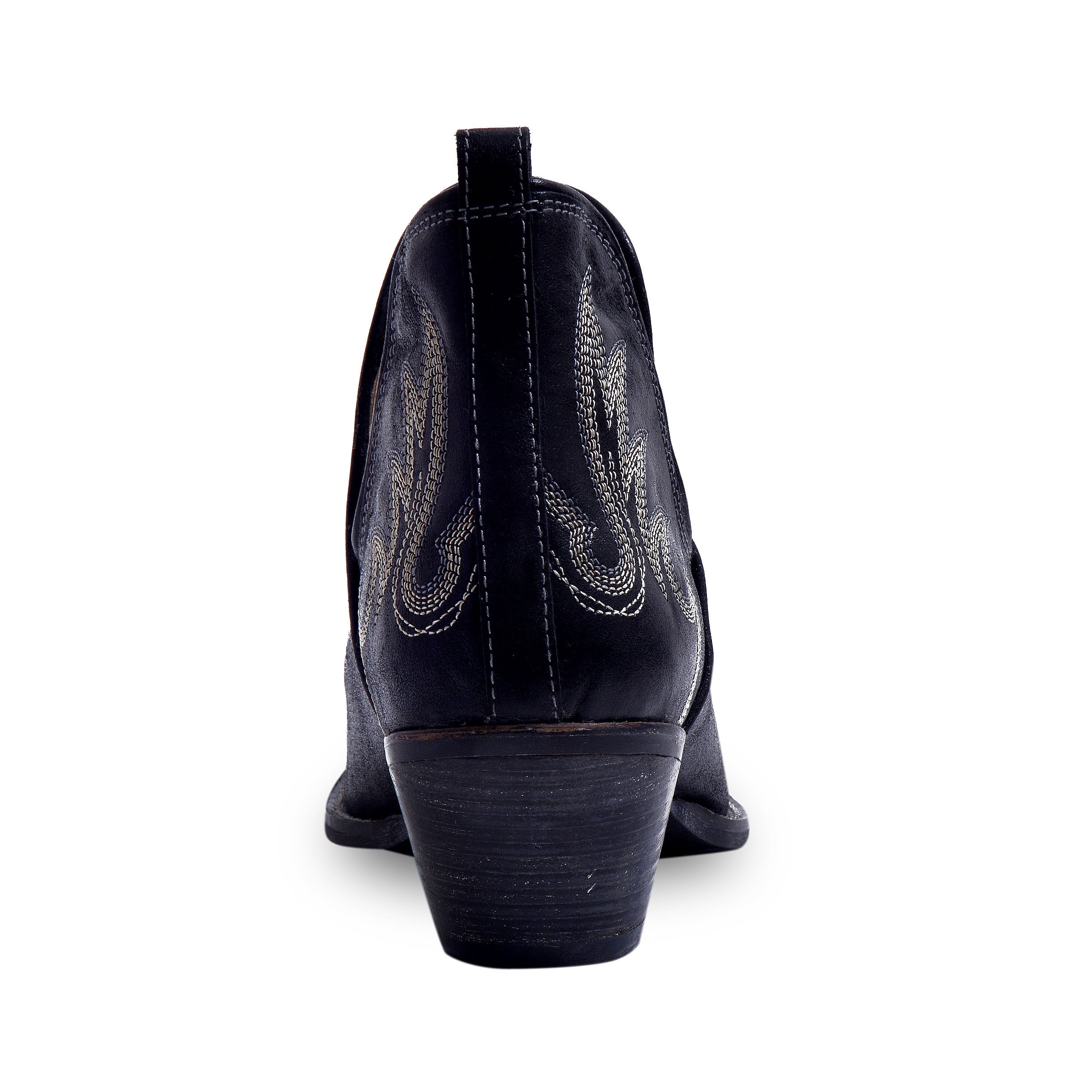 Lasso Lace Stitched Suede Leather Boots - Myra USA