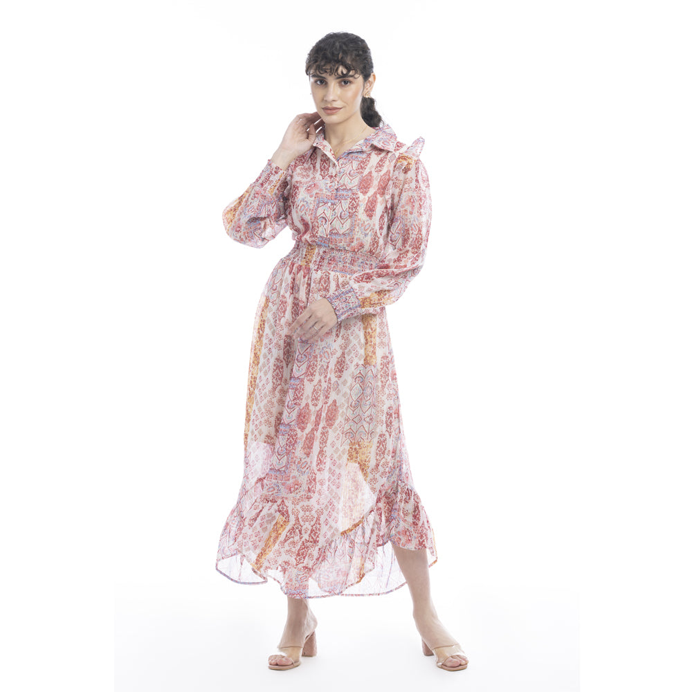 Renae Patterned Dress - Myra USA