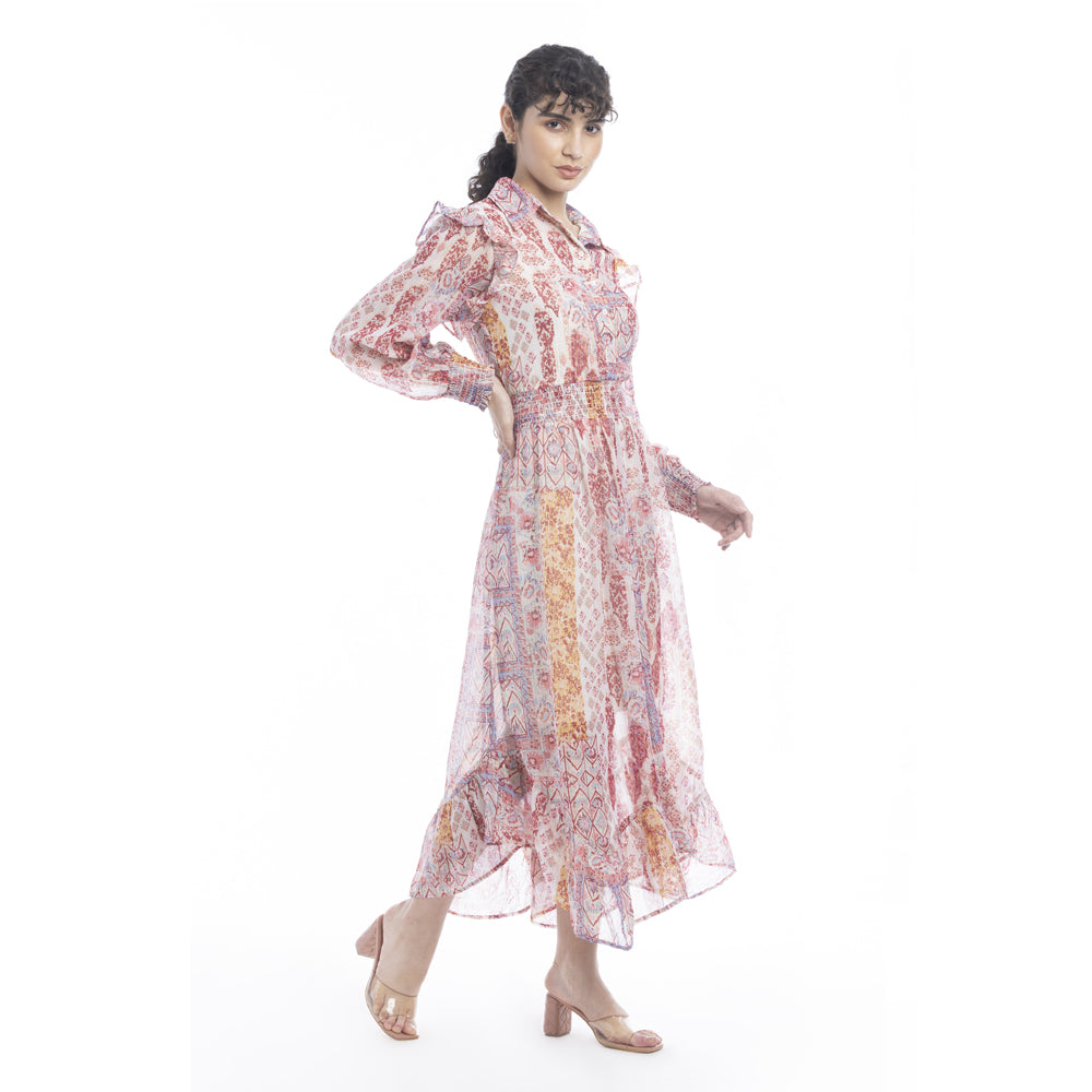 Renae Patterned Dress - Myra USA