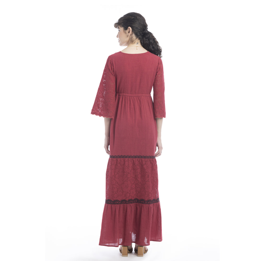 Monique Embroidered Dress - Myra USA