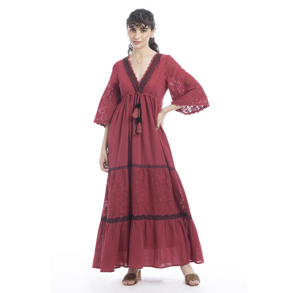 Monique Embroidered Dress - Myra USA