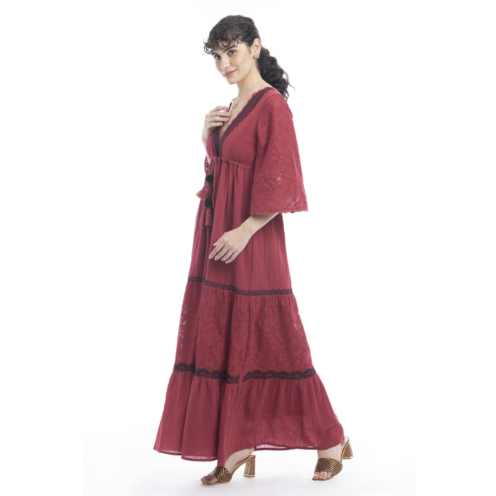 Monique Embroidered Dress - Myra USA