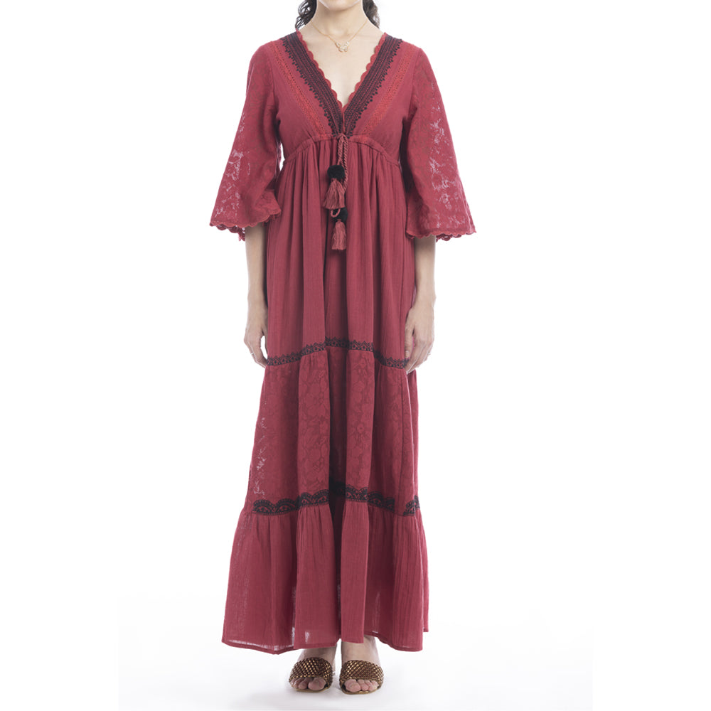 Monique Embroidered Dress - Myra USA