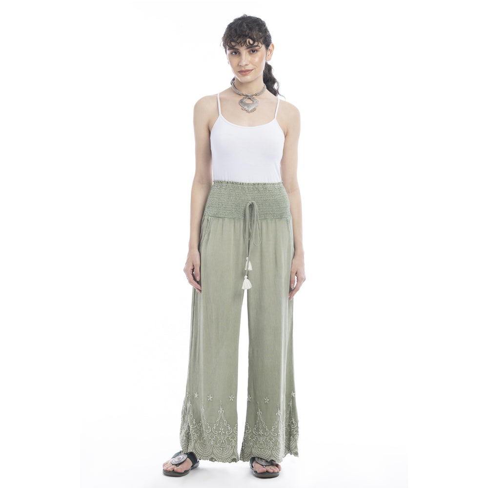 Fiona’s Delight Stitched Waist Pants - Myra USA