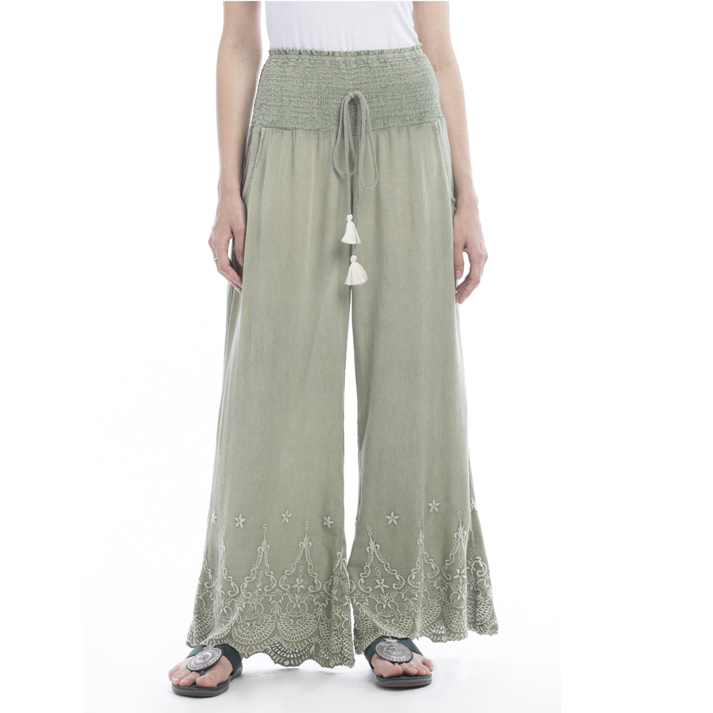 Fiona’s Delight Stitched Waist Pants - Myra USA