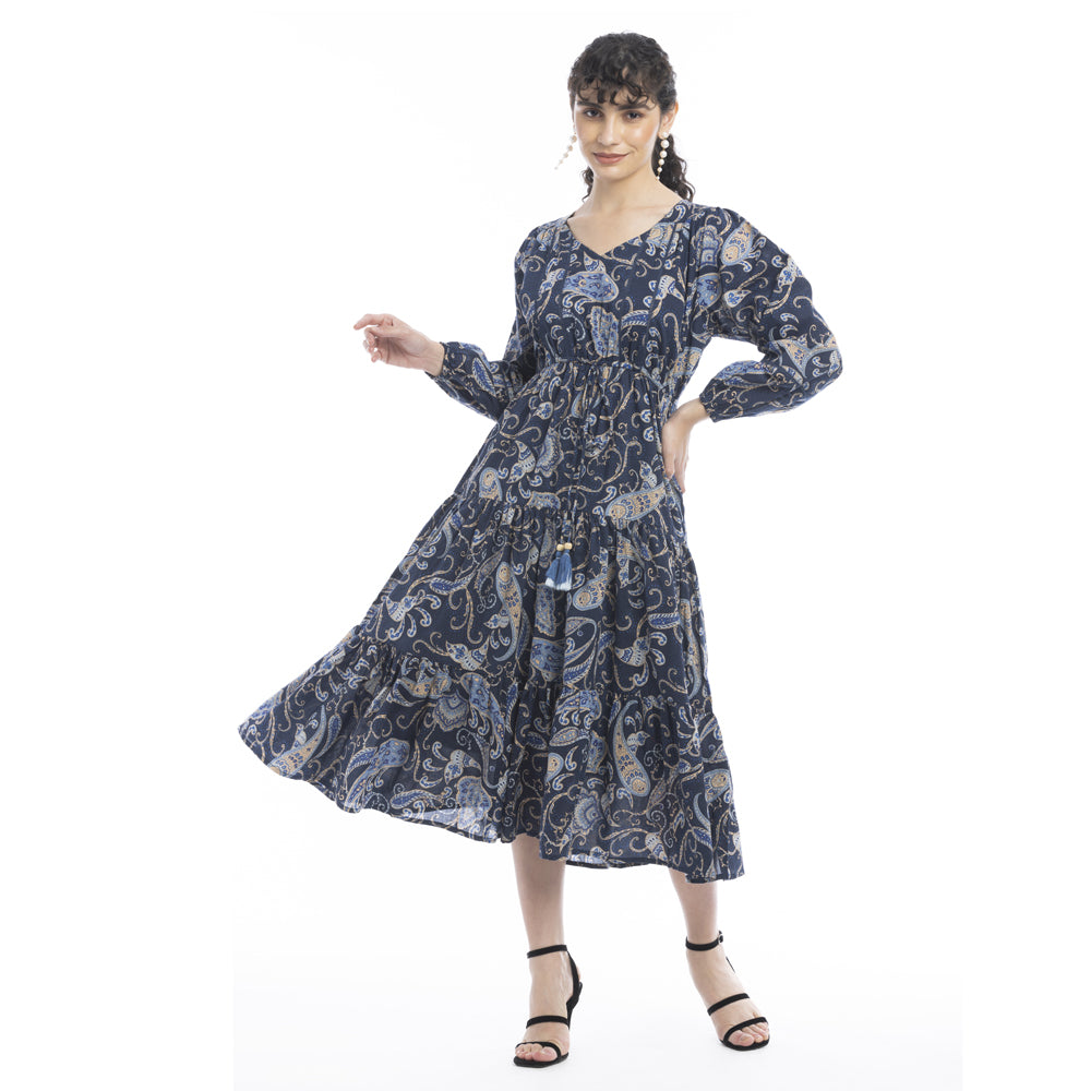 Donna Paisley Glory Dress - Myra USA