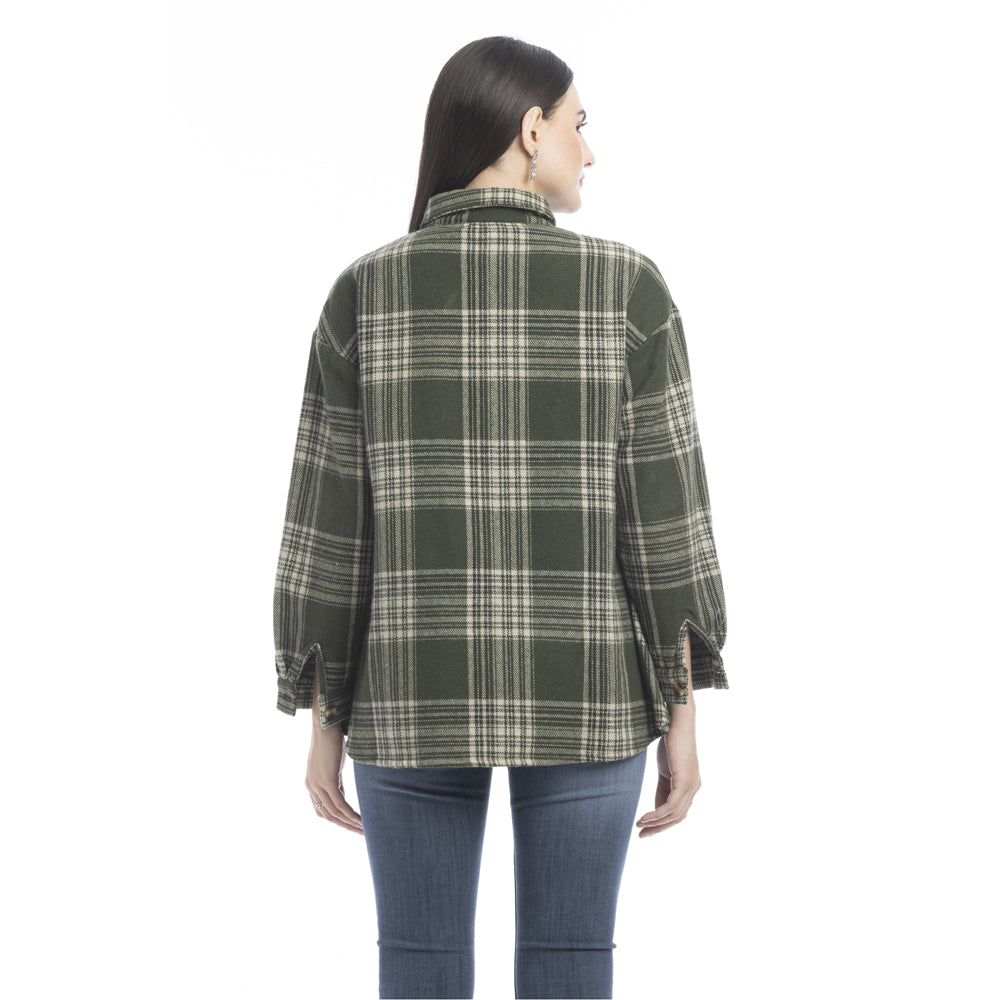 Dawn Plaid Pattern Shirt - Myra USA