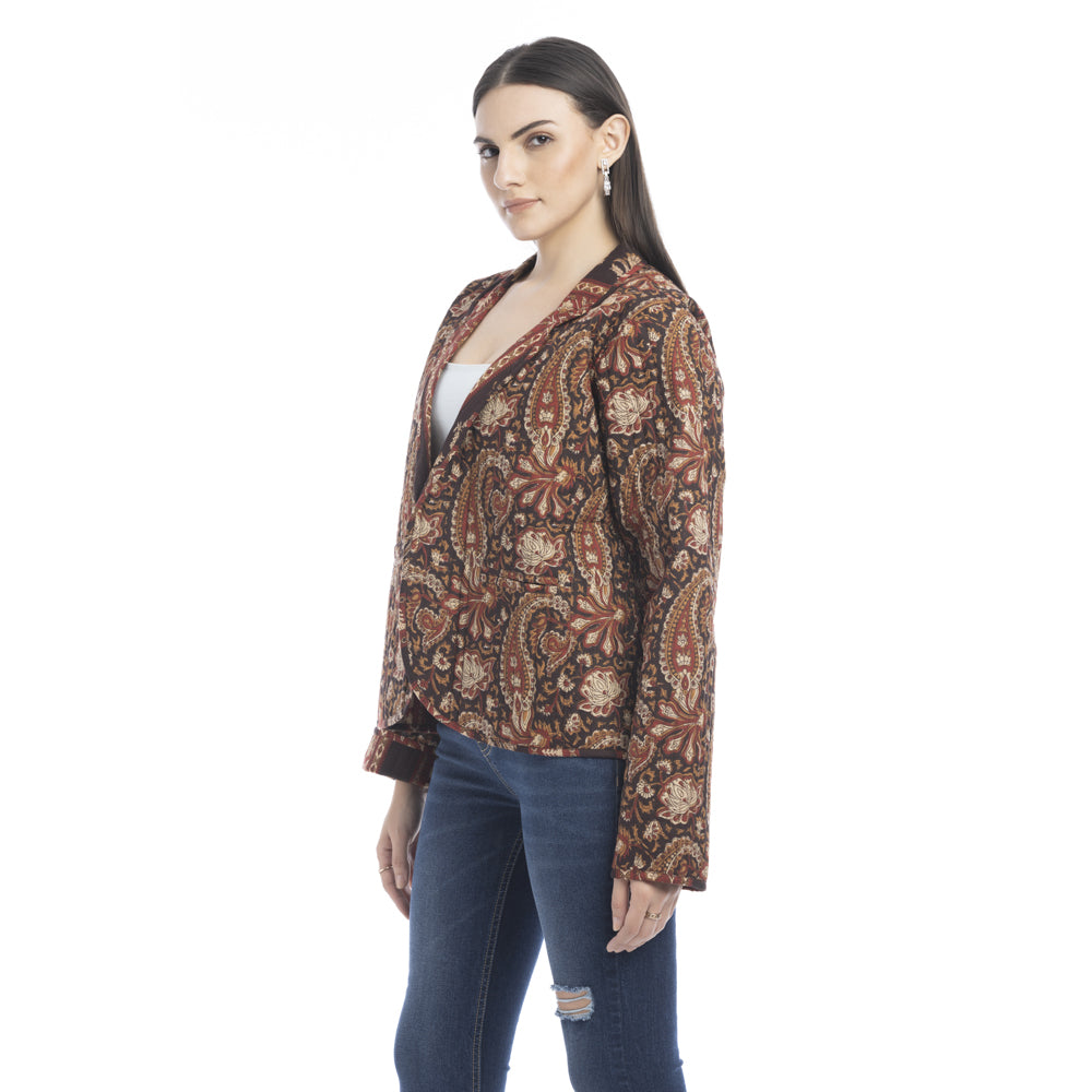 Lillian Paisley Stitched Jacket - Myra USA
