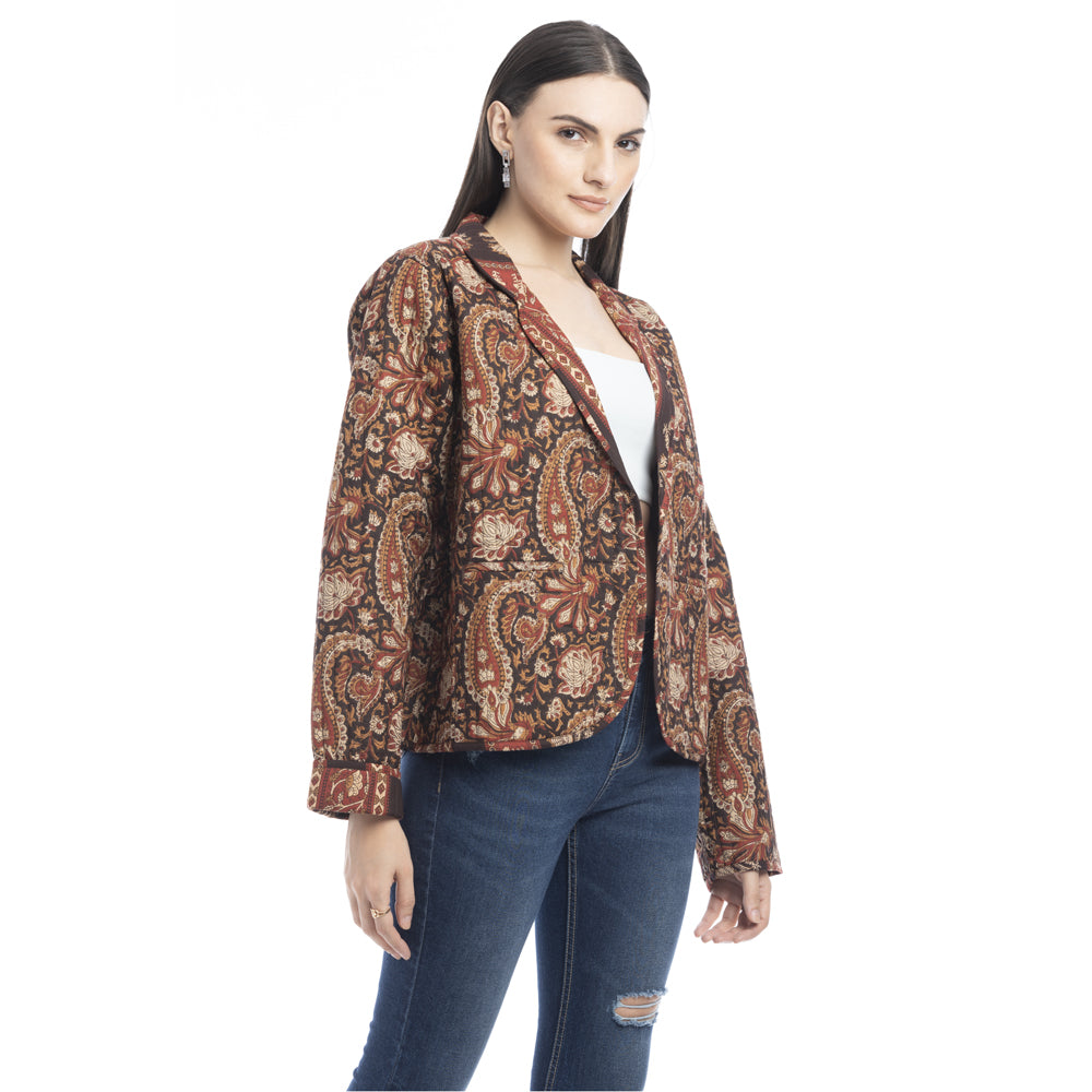 Lillian Paisley Stitched Jacket - Myra USA