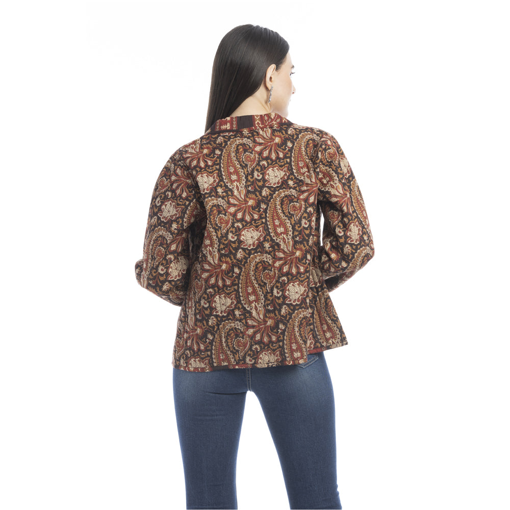 Lillian Paisley Stitched Jacket - Myra USA