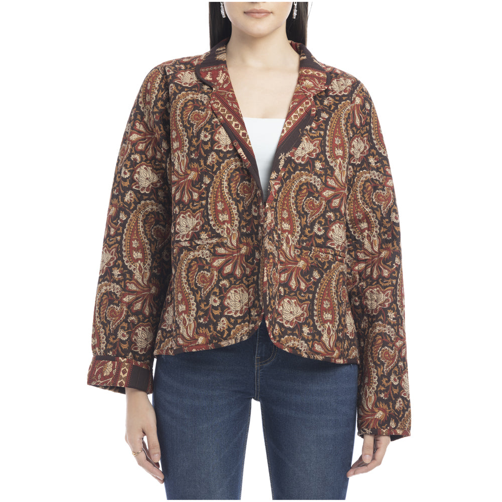 Lillian Paisley Stitched Jacket - Myra USA