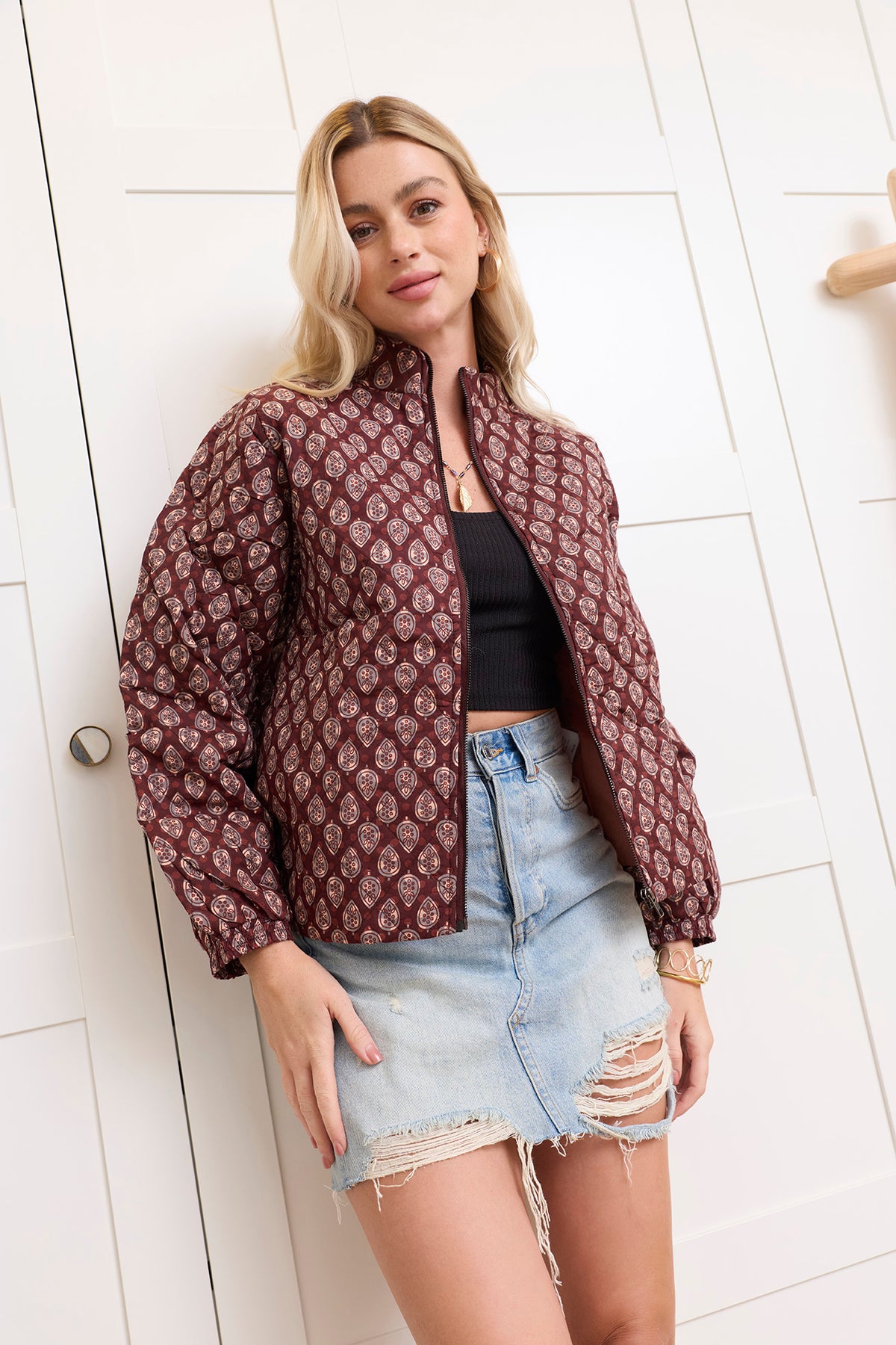 Valentina Zippered Jacket - Myra USA