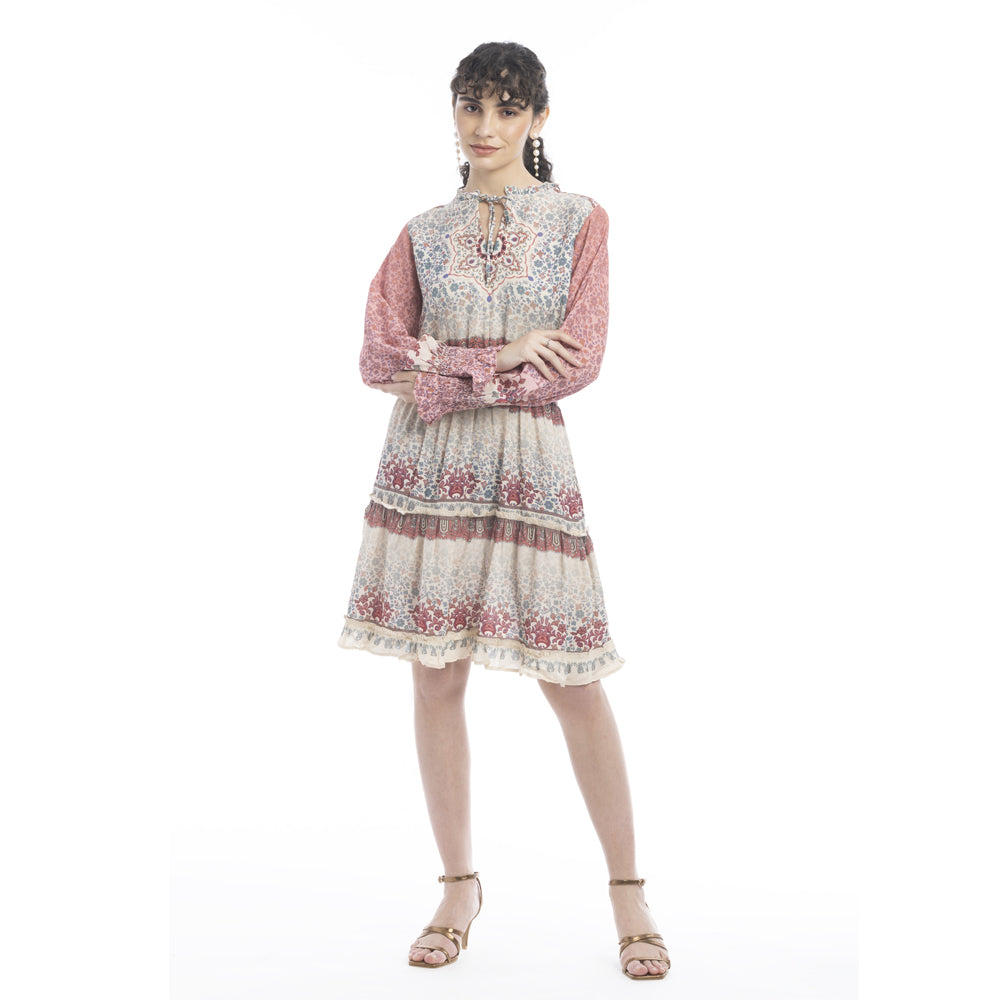 Charlie’s Delight Floral Mix Dress - Myra USA