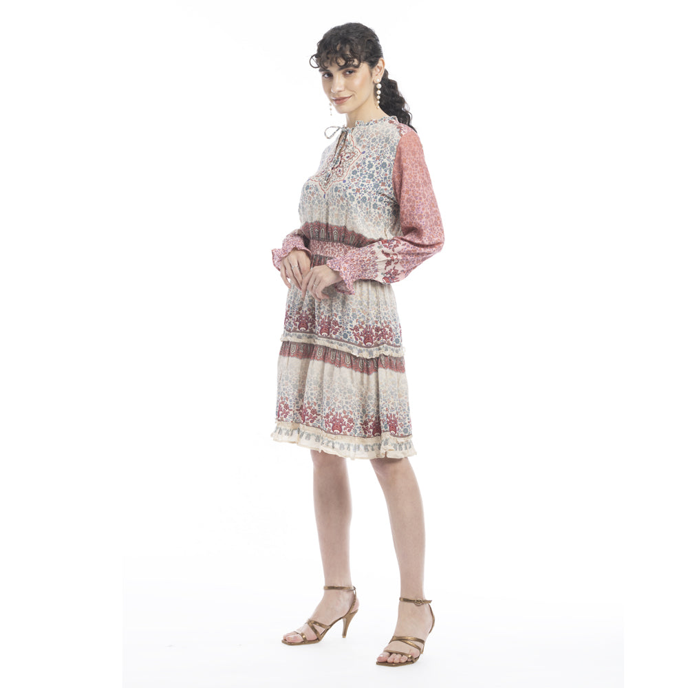 Charlie’s Delight Floral Mix Dress - Myra USA