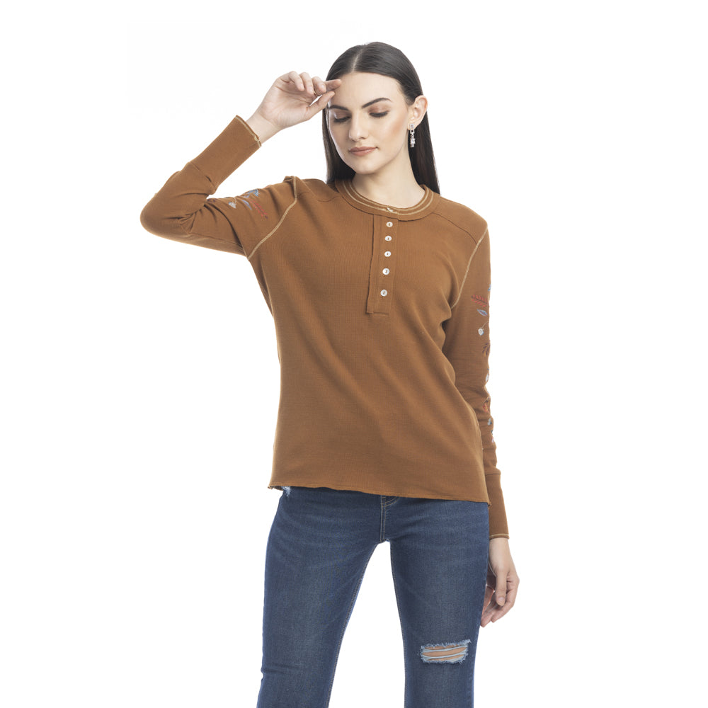 Oaklynn Round Neck T-Shirt - Myra USA