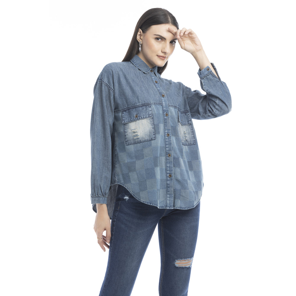 Harlow Denim Shirt - Myra USA