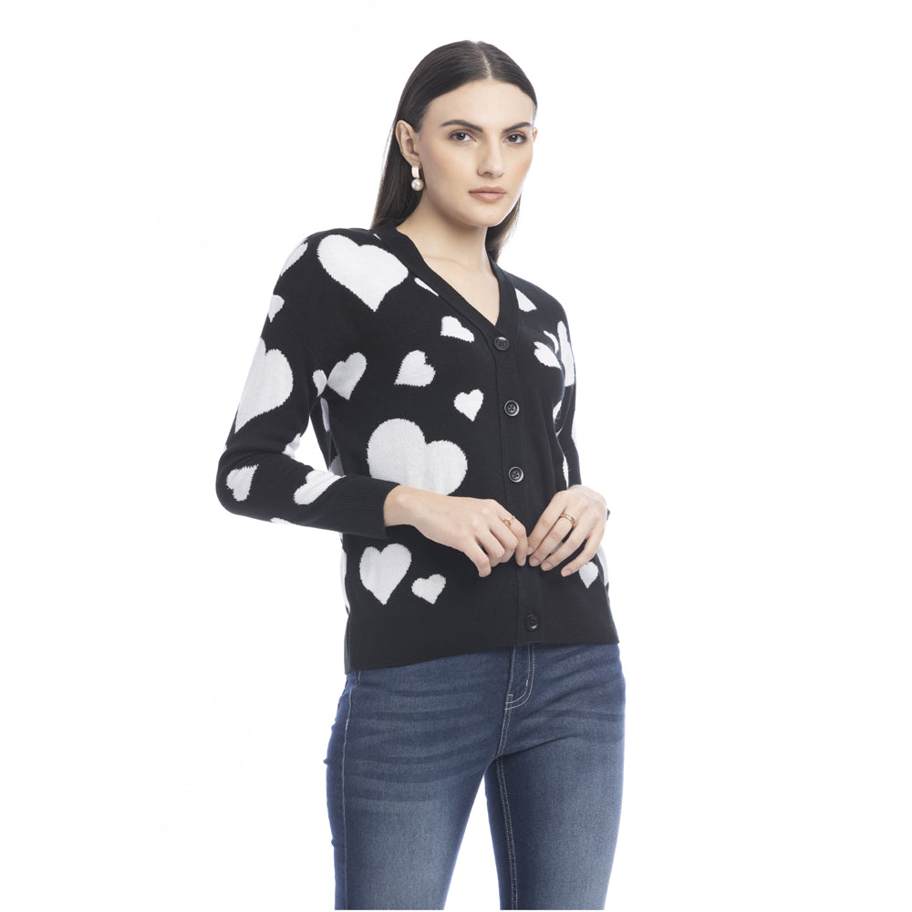 Dana Hearts Sweater - Myra USA