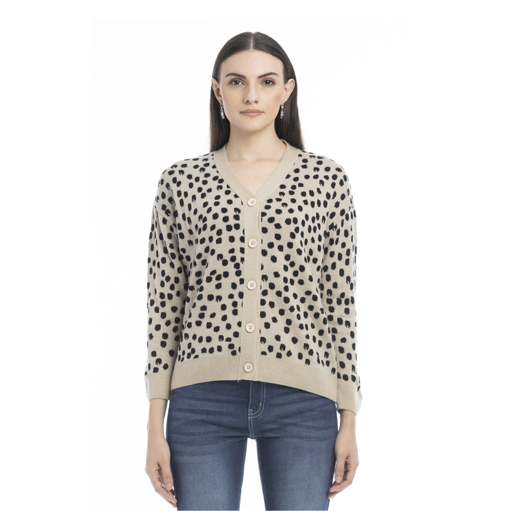 Payton Animal Print Sweater - Myra USA