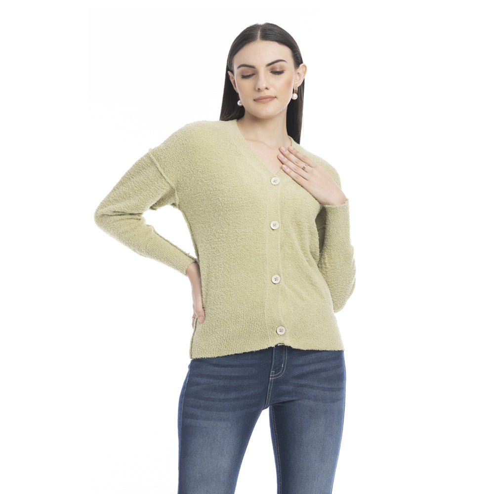 Hayden Button Front Sweater - Myra USA